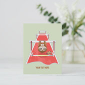 スロース・ハードルズ競走の種族 ポストカード (スタンド正面)