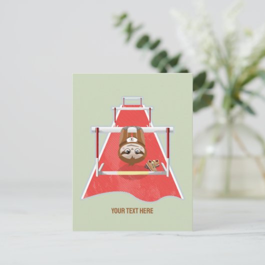 スロース・ハードルズ競走の種族 ポストカード (スタンド正面)