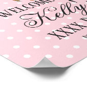 スロース，パーティー歓迎サイン ポスター (角)