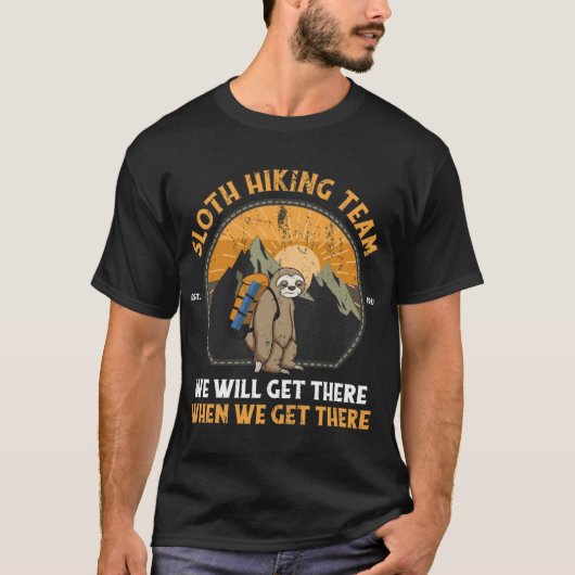 スロース ヒキングゲーム 私たちは集まるときに集まります fa tシャツ (正面)