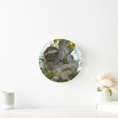 スロース ラウンド壁時計 (ホーム)