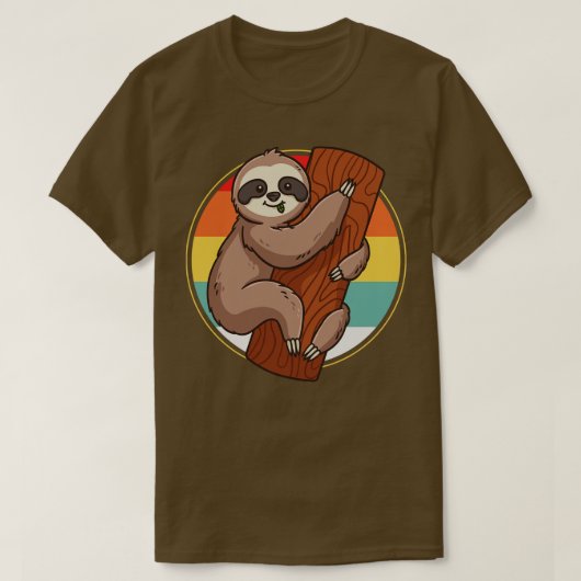 スロース レトロ Tシャツ (デザイン正面)