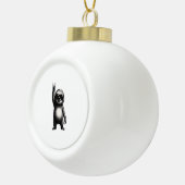 スロース・ロッキング・ダンス セラミックボールオーナメント (右)