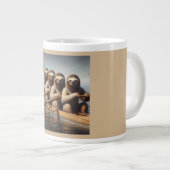 スロース・ローイング・チーム ジャンボコーヒーマグカップ (正面右)