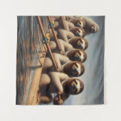 スロース・ローイング・チーム タペストリー (正面(横))