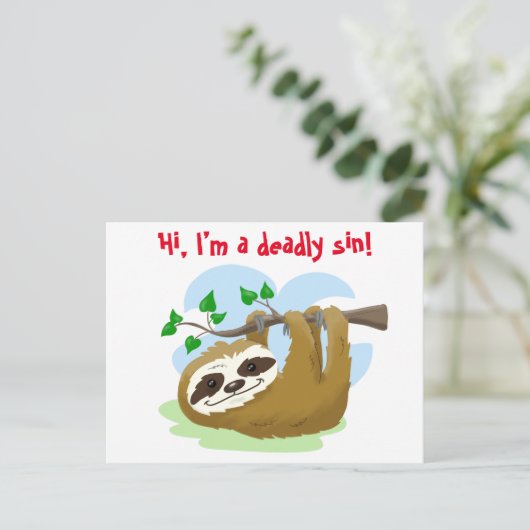 スロース:最も恐ろしい罪 ポストカード (スタンド正面)