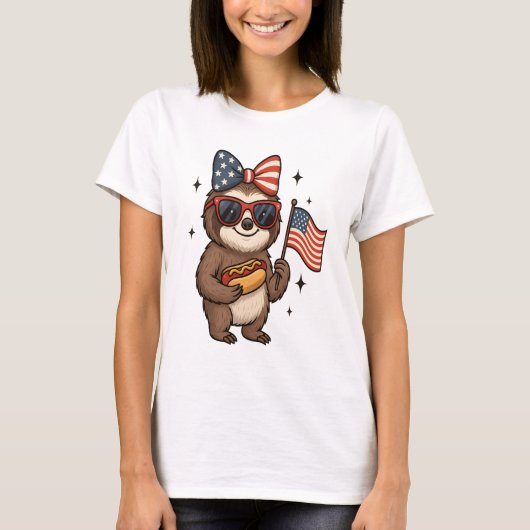 スロース 7月4日 Tシャツ (正面)