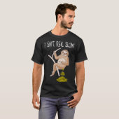 スロースIダンプ実在スロージャングルアニマルツリー登山 Tシャツ (正面フル)