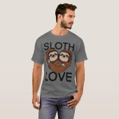 スロースLOVE  楽しい Tシャツ (正面フル)