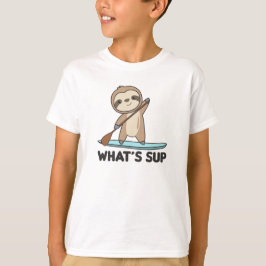 スロースwhats SUPチームパドリングスロッおもしろいト Tシャツ