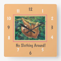 スローズウォールのまわりにクロックなし