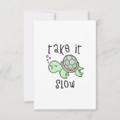 スロータメやる気を起こさせるキュートギフトGood Positive サンキューカード (正面)