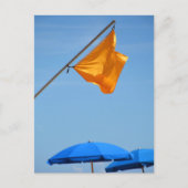 スローダウンとリラックスビーチ ポストカード (正面)