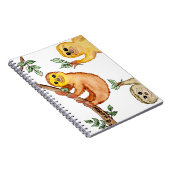 スローダウンと言うナマケモノ! ノートブック (右側)