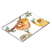 スローダウンと言うナマケモノ! ノートブック (左側)