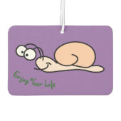 スローダウンを急ぐな –  カーエアーフレッシュナー (裏面)