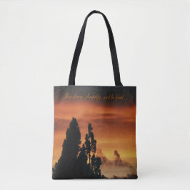 スローダウン、シンプル化、そして優しくすること….. トートバッグ