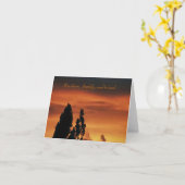 スローダウン、シンプル化、優しい…... カード (黄色い花)