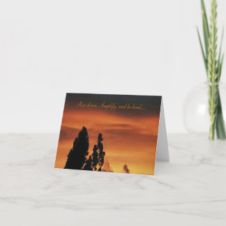 スローダウン、シンプル化、優しい…... カード