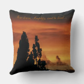 スローダウン、シンプル化、優しい…... クッション (裏面)