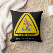 スローダウン |スロおもしろいス乗馬スクーターテンプレート クッション (ブランケット)