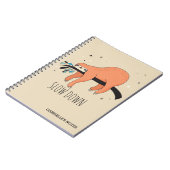 スローダウン – スロッおもしろいト ノートブック (左側)