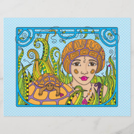 スローダウン_フラット紙シート11"x8.5"