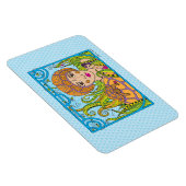 スローダウン_フレキシブルマグネット6"x4" マグネット (右側)