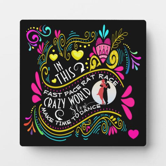 スローダンスの時間を設ける プラーク (正面)