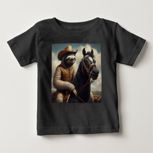 スロートカウボーイ ベビーTシャツ (正面)