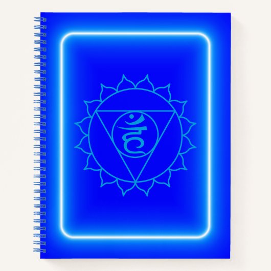 スロートチャクラジャーナル ノートブック (正面)