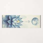 スロートチャクラヨガマット - あなたの真実を語って ヨガマット (正面(横))