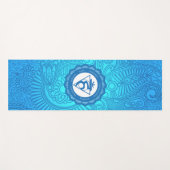 スロートチャクラヨガマット – 05p ヨガマット (正面(横))