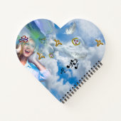 スロートチャクラ – シンボルドリームズ ノートブック (裏面)