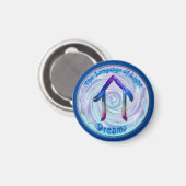 スロートチャクラ – シンボルドリームズ マグネット (正面/裏面)