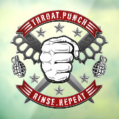 スロートパンチウィンドウにしがみつく ウィンドウサイン (シート3)