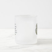 スロートフォトスロッやる気を起こさせるトことわざ フロストグラスマグカップ (中央)