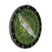 スロートマスを切る、フライフィッシングダーツボード ダーツボード (正面左)