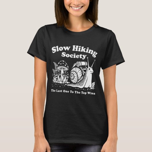 スローハイキングソサエティ Tシャツ (正面)