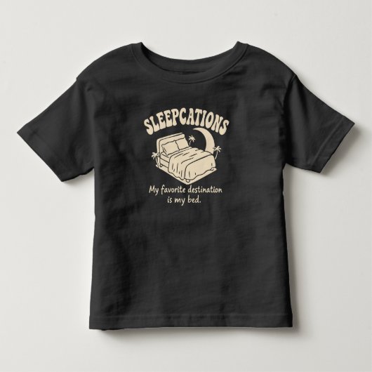 スローバケーション トドラーTシャツ (正面)