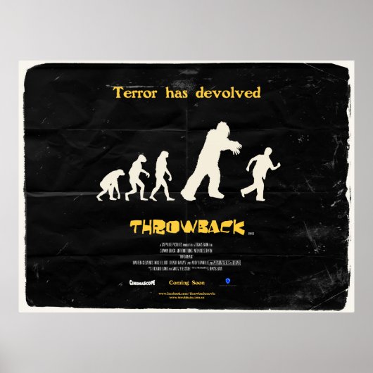 スローバックブリティッシュ・クワッド・ティーザー・ポスター#1 ポスター (正面)