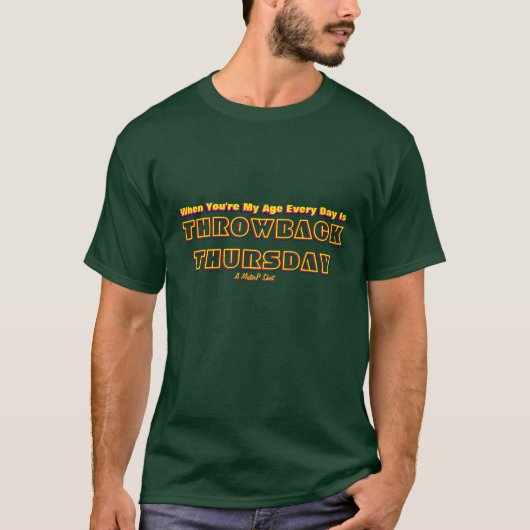 スローバック木曜日 – A MisterPシャツ Tシャツ (正面)