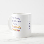 スローバック木曜日 – A MisterP Mag コーヒーマグカップ (正面左)