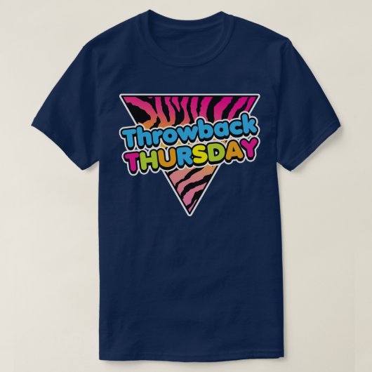 スローバック木曜日 Tシャツ (デザイン正面)