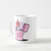 スローバーンリーダー コーヒーマグカップ (正面左)