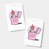 スローバーン・リーダー バッジ (正面＆裏面)