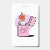 スローバーン・リーダー バッジ (裏面)