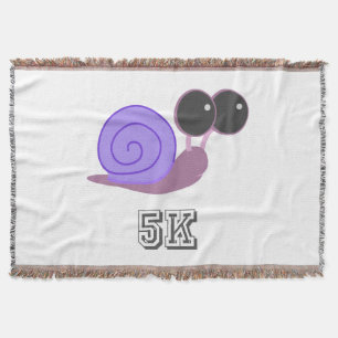 スローパープルカタツムリ5K スローブランケット
