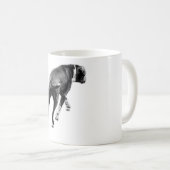 スローピボット – B&Wモーション勉強 コーヒーマグカップ (正面右)