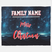 スローフリースブランケット フリースブランケット (正面(横))